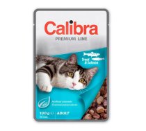 CALIBRA Cat Premium Line Adult Trout&Salmon 100 g ar forelēm un lašiem kaķiem