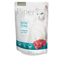 DOLINA NOTECI PIPER Cat Sterilised ar tunci 100g mitrā barība kaķiem pēc sterilizācijas