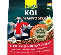 TETRA Pond KOI Colour&Growth Sticks 4 l Augstākā līmeņa barība Koi karpām no 25 cm garuma, kas nodrošina dzīvīgumu, veselīgu augšanu un intensīvu krāsojumu.