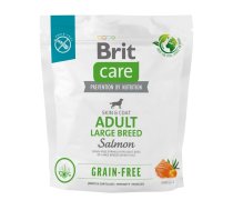 BRIT CARE Dog Grain-Free Adult large breed salmon z łososiem dla dorosłych psów dużych ras 1kg