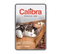 CALIBRA Cat Premium Line Adult Lamb&Poultry 100 g ar jēra un mājputnu gaļu kaķiem