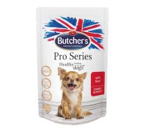 BUTCHER'S ProSeries Dog su jautiena gabaliukai padaže 100 g