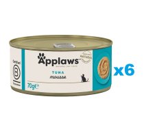 APPLAWS Cat Adult Mousse Tuna mus ar tunci 6x70 g