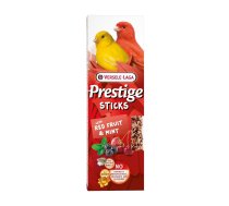 VERSELE-LAGA Prestige Sticks 2 flakoni ar melnajiem augļiem un piparmētru kanārijputniņiem 60g