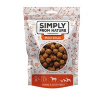 SIMPLY FROM NATURE Gaļas bumbiņas ar zirga gaļu un dārzeņiem suņiem 80 g