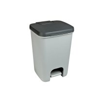 CURVER ESSENTIALS 20L atkritumu tvertne antracīta krāsā / pelēka