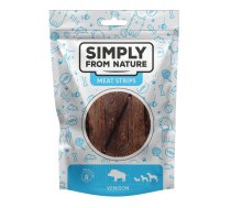 SIMPLY FROM NATURE Meat Strips Medījuma gaļas sloksnes suņiem 80 g