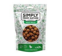 SIMPLY FROM NATURE Gaļas bumbiņas ar pīli un dārzeņiem suņiem 80 g