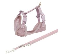 TRIXIE Junior Šuniuko petnešos su pavadėliu26–34 cm/10 mm, 2.00 m, alyvinės