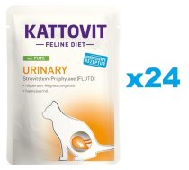 KATTOVIT Feline DIET Urinary diēta kaķiem, tītars 24 x 85 g