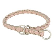 TRIXIE Cavo Saspiežamā kakla siksna sunim XS–S: 25–31 cm/o 12 mm rozā/pelēka