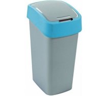 CURVER Atkritumu tvertne FLIP BIN 50 L sudraba / zila