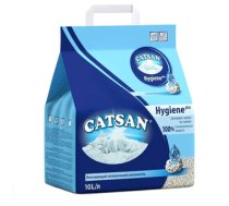 Catsan Hygiene 10 l higiēniski kaķu pakaiši, kas izstrādāti kaķa tīrībai / absorbē smakas, veido gabaliņus - ātri absorbē šķidrumus un smakas