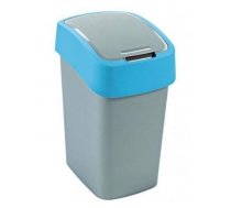 CURVER atkritumu tvertne FLIP BIN 25 L sudraba / zila