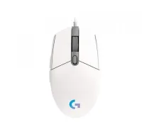 Vadu spēļu pele Logitech G102 Lightsync, balta