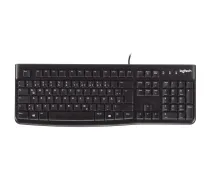 Logitech K120 tastatūra, vācu Qwertz, Usb, melna