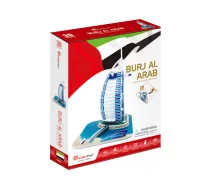 cubicfun 3d puzzle "burj al-arab hotel", 44 gabaliņi