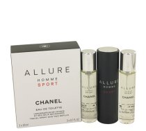Tualetes ūdens Chanel Allure Homme Sport EDT vīriešiem 3 x 20 ml