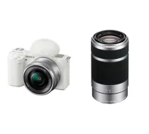 Digitālā fotokamera Sony ZV-E10 + 16-50mm OSS + 55-210mm OSS