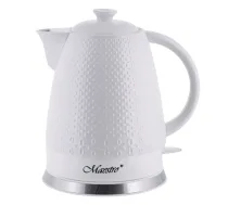 Tējkanna - MAESTRO - MR-073 - Keramika - 1,5L - 1200W - Balts