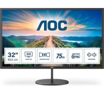 Monitors AOC Q32V4 31.5" QHD IPS 75Hz 250cd/m2 4ms