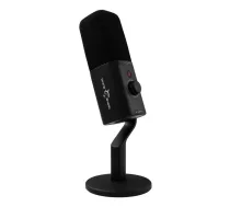 White Shark UDUKKU dinamiskais podkāsta mikrofons (USB-C/XLR, melns)