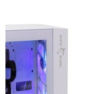 White Shark WARHEAD-3-W E-ATX vidēja torņa RGB datoru korpuss, balts