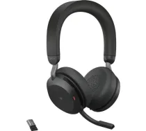 Jabra Evolve2 75 - Austi - intraaurikulāri - Bluetooth - bezvadu, vadu - aktīvā trokšņu slāpēšana - USB-A - izolācija