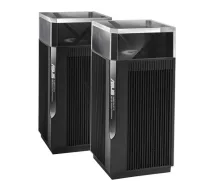 ASUS ZenWiFi Pro ET12 - Wi-Fi system - Wi-Fi 6E - desktop | 3-port switch | AXE11000 | 2.4 GHz / 5 GHz / 6 GHz | 2 routers