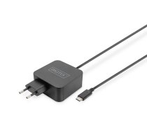 Portatīvā datora lādētājs DIGITUS LĒDZAJS PORTATĪVAJAM DATORAM USB-C, 65W (DA-10071)