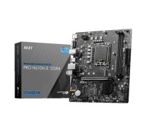 Mātesplate MSI PRO H610M-E DDR4 motherboard Intel H610 LGA 1700 micro ATX