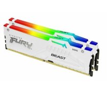 Operatīvā atmiņa (RAM) Kingston Fury Beast RGB 32GB (2x16GB) DDR5 5200MT/s CL40 XMP KF552C40BWAK2-32