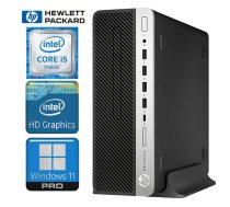 Dators HP 600 G5 SFF i5-9500 8GB 128SSD M.2 NVME WIN11Pro