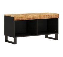 TV skapis vidaXL, 85 x 33 x 43,5 cm, melns, brūns