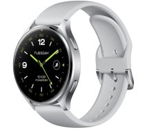 Viedpulkstenis XIAOMI Watch 2 Pelēks - Viedpulkstenis - Līdz 65 stundām akumulatora darbības laika - Uzlabota veselības un sporta uzraudzība - WearOS Google