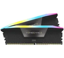 Operatīvā atmiņa (RAM) Atmiņa RAM - CORSAIR - Vengeance RGB DDR5 RAM 32Go (2x16Go) 6000MHz CL30 - Melna