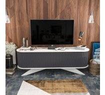 TV stalas Stor - Anthracite, White