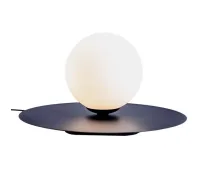 Galda lampa SKIVA BALL S - melna