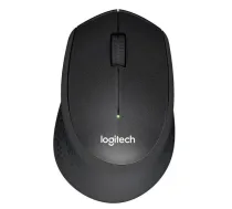 Pele - Bezvadu - Logitech - M330 Silent Plus - Melna - Klusa