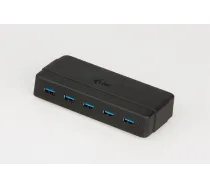 Konsolidators (hub) - I-TEC - 7 porti - USB 3.0 - Ar strāvas adapteri