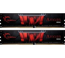 Operatīvā atmiņa (RAM) G.Skill Aegis DDR4 DDR4-3000 CL16-18-18-38 1.35V 16GB (2x8GB) F4-3000C16D-16GISB