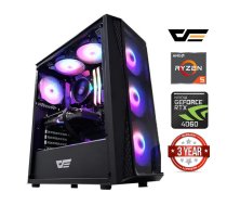 Dators Ryzen 5 5600X 16GB 1TB SSD RTX 4060 NoOS Stacionārais dators