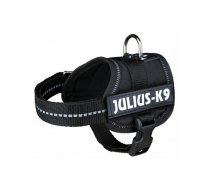 Krūšu siksnas suņiem Trixie Julius-K9, melnas, dažādi izmēri