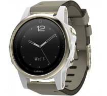 Viedpulkstenis Garmin fēnix® 5S Sapphire Champagne/Gray Suede