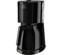 Kafijas automāts MELITTA - Enjoy II Therm Noir 1017-06 - 1000W - AromaSelector - Pretizliešanas sistēma