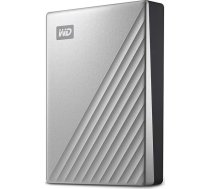 Ārējais cietais disks WESTERN DIGITAL My Passport Ultra - 4TB - Sudrabs