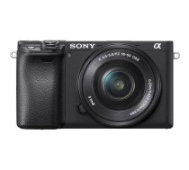 Digitālā fotokamera Sony A6400 body + 16-50mm f/3.5-5.6 E PZ OSS (black)