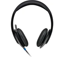 Logitech USB stereo vadu austiņas - H540