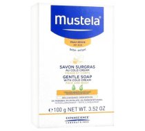 Maigas ziepes ar krēmu mazuļu sejas un ķermeņa ādas kopšanai Mustela, 100 g