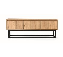 TV galdiņš Kalune Design Tilsim 140 cm, brūns/melns